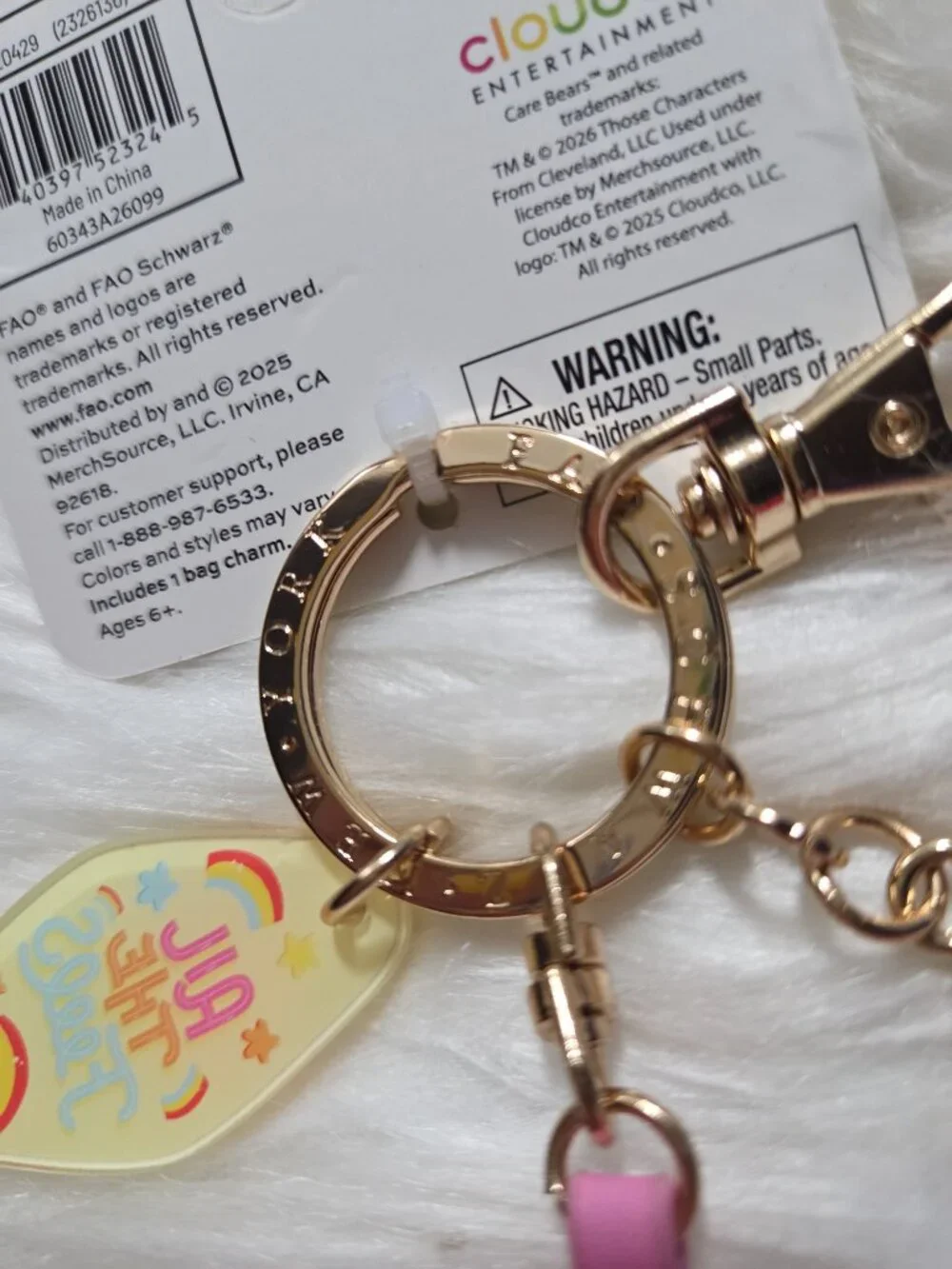 FAO Schwarz x Care Bears Keychain